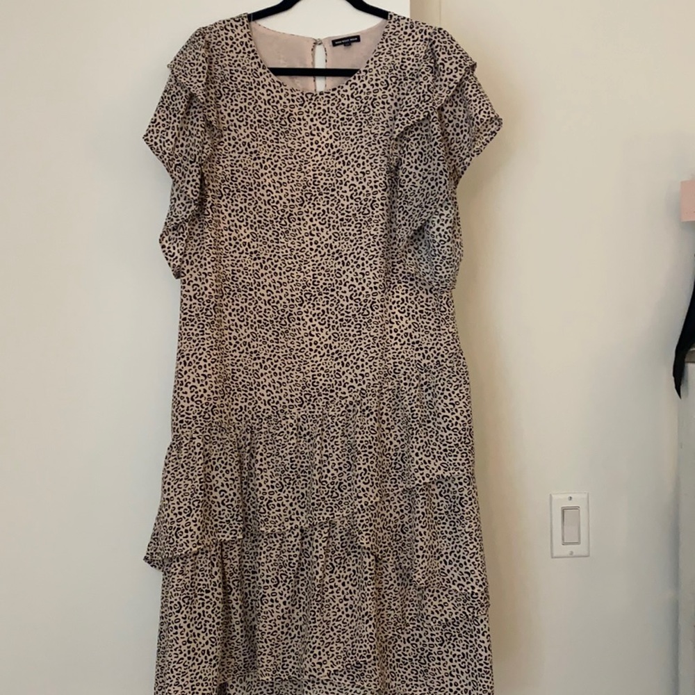 Leopard print dress